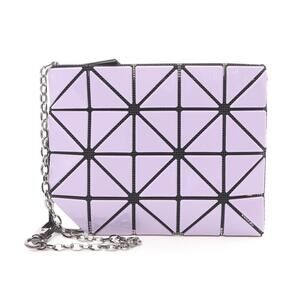 ISSEY MIYAKE Pouch Bag Canvas Purple